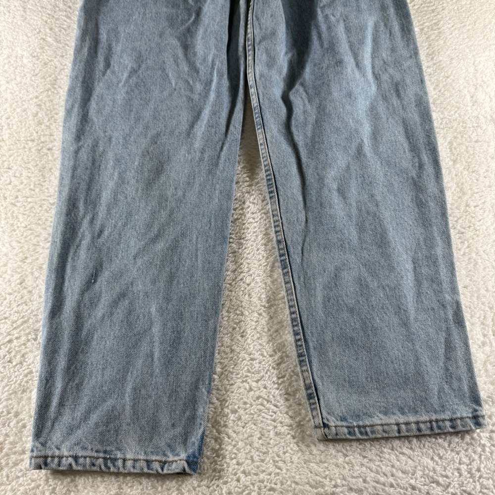 Vintage Levis 550 Jeans Mens 38x32 Blue Relaxed Tapered 90s Light Wash Made USA - Picture 12 of 13
